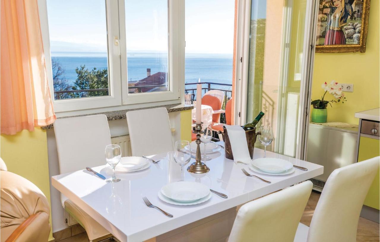 Stunning Apartment In Volosko With House Sea View Buitenkant foto